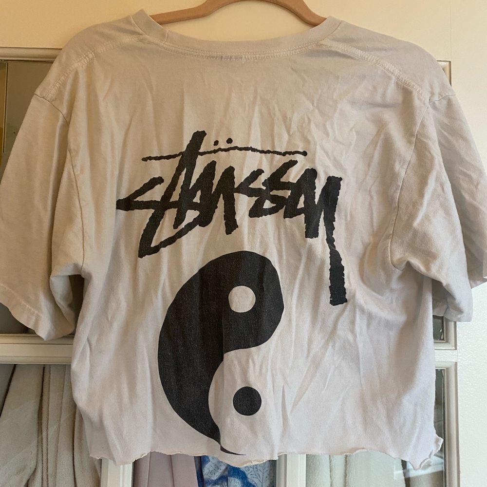 Stussy ying yang tee